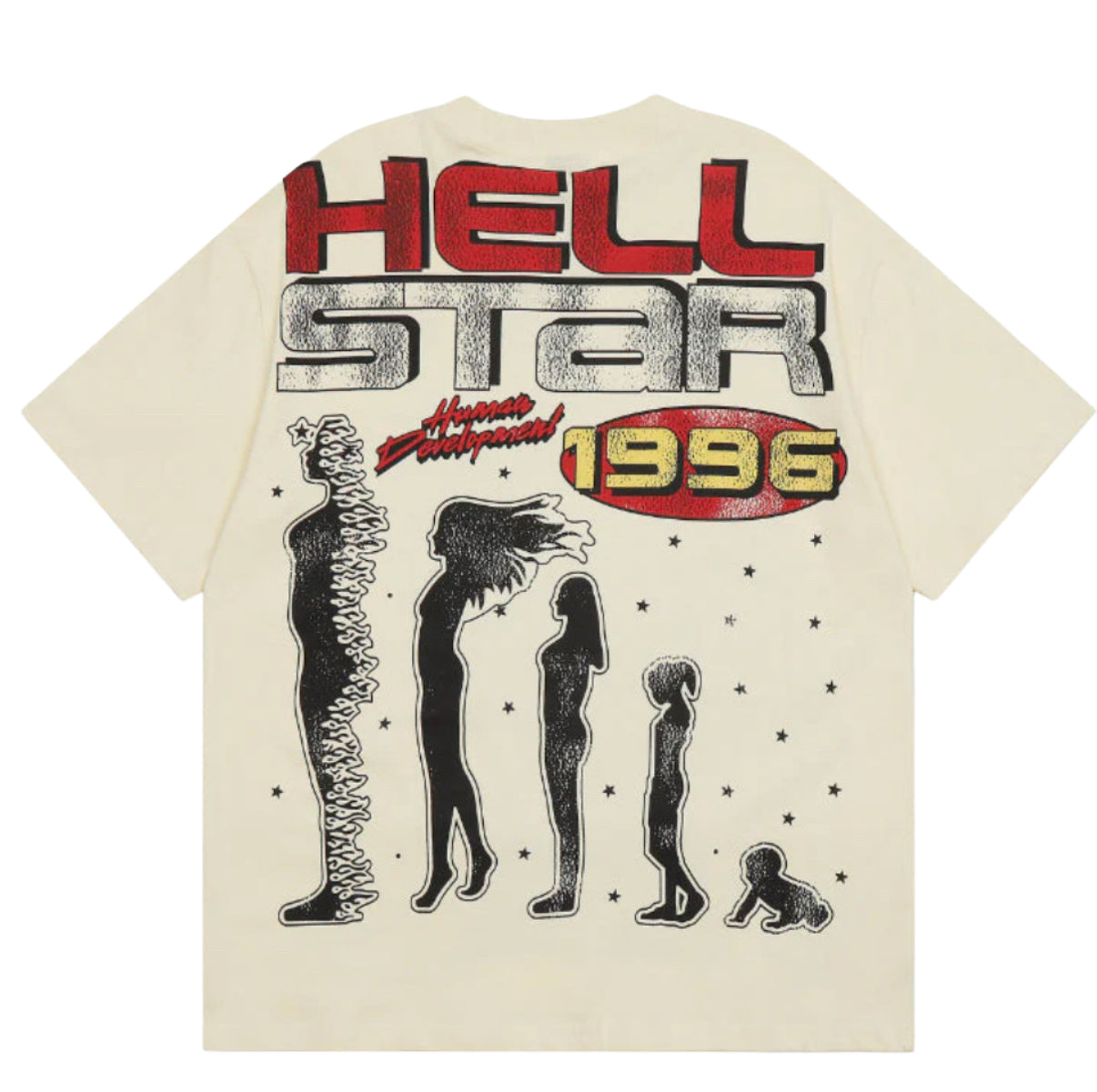 Hellstar “Brain Anatomy” Graphic Tee (Cream)