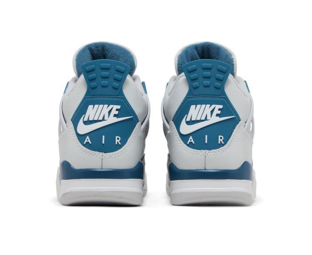 Air Jordan 4 Retro “Midnight Navy / Teal” (White/Teal Blue)