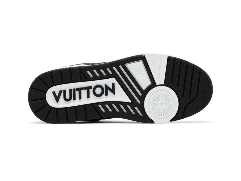 Louis Vuitton LV Trainer Sneaker Low “Black Monogram Denim / White Leather”