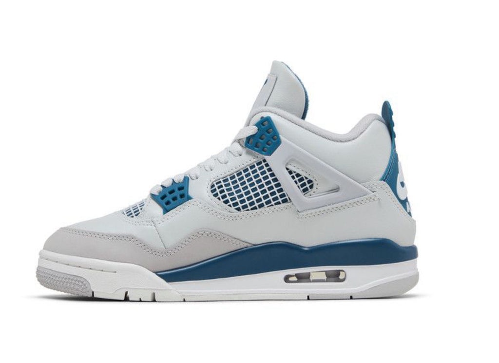 Air Jordan 4 Retro “Midnight Navy / Teal” (White/Teal Blue)