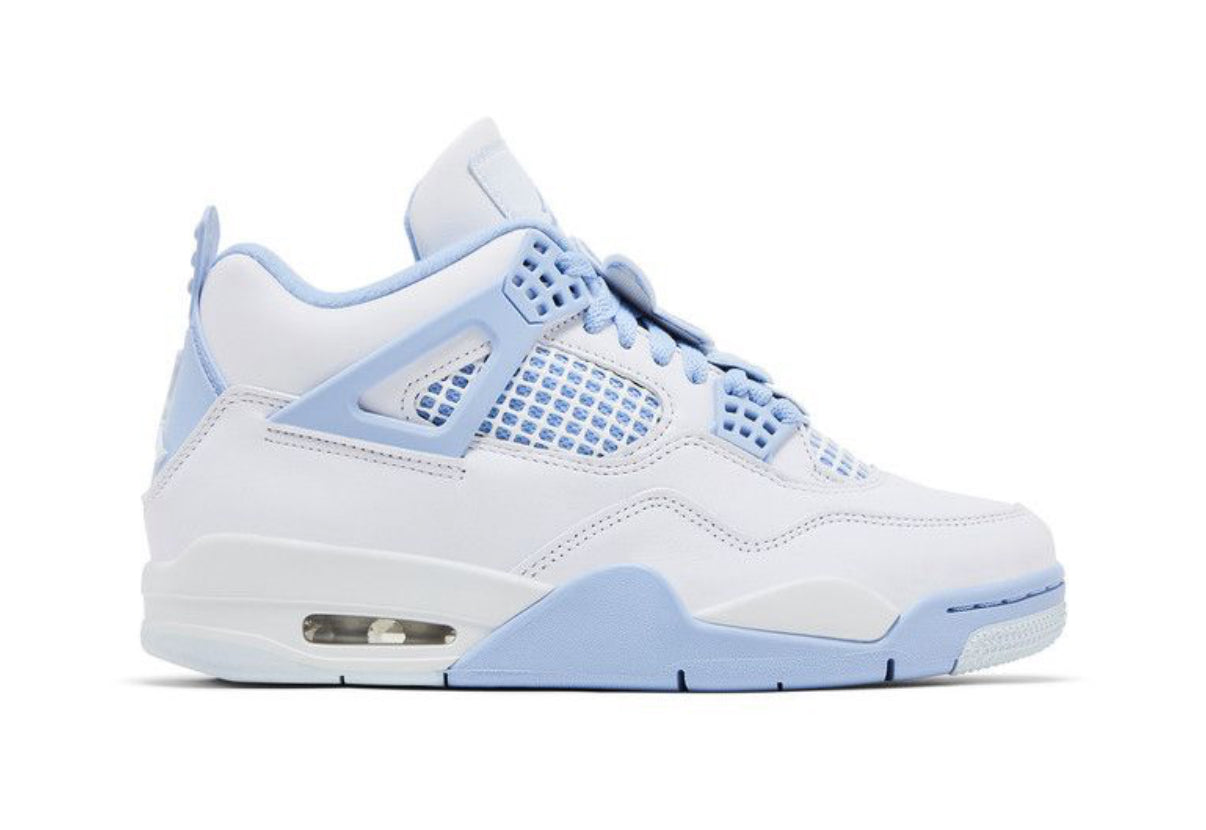 Air Jordan 4 Retro “University Blue” (White/Carolina Blue)