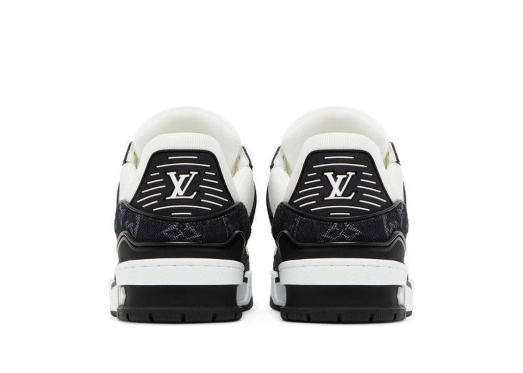 Louis Vuitton LV Trainer Sneaker Low “Black Monogram Denim / White Leather”