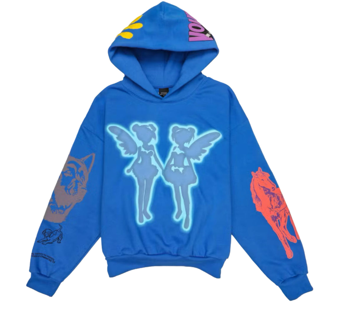 Drake Blue Angel Duo Graphic Hoodie