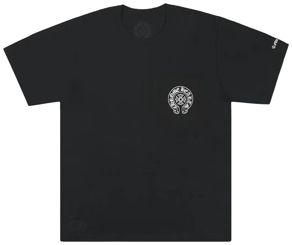 Chrome Hearts Horseshoe Logo Pocket T-Shirt 'Black'