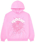 Sp5der OG Web Hoodie 'Pink'