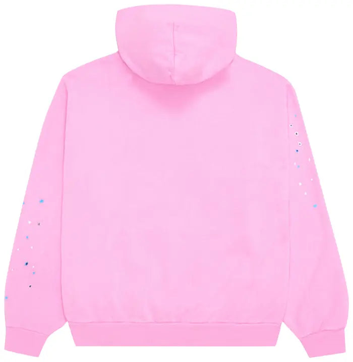 Sp5der OG Web Hoodie 'Pink'