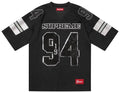 Supreme Sequin Football Jersey 'Black'