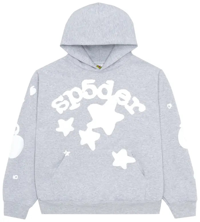Sp5der Beluga Hoodie 'Grey'