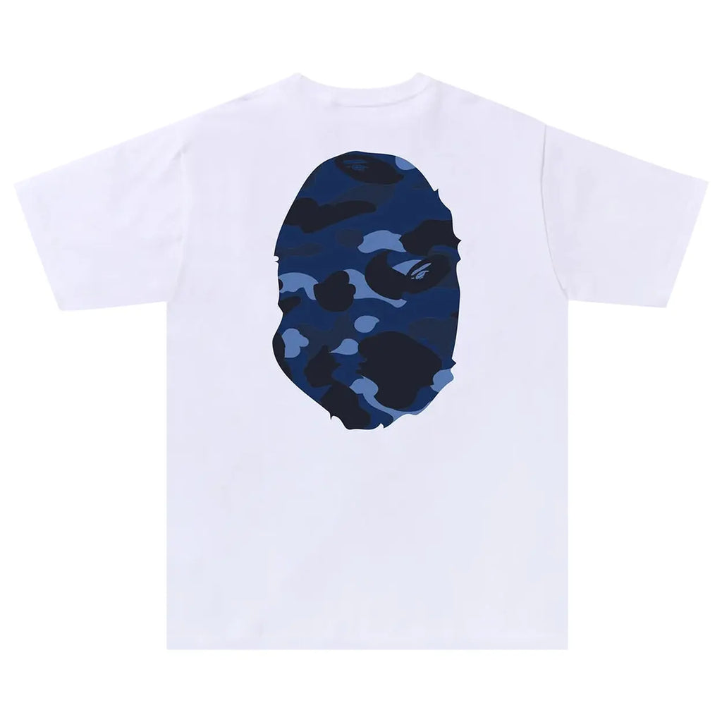 BAPE ABC Camo Ape Head Tee 'Blue'
