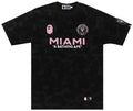 BAPE x Inter Miami CF Tee 'Black Pink'