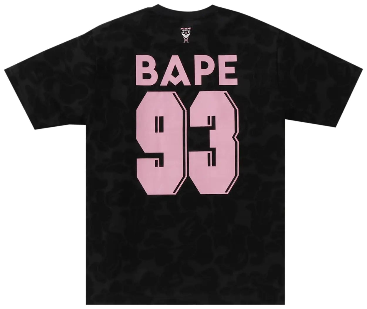 BAPE x Inter Miami CF Tee 'Black Pink'