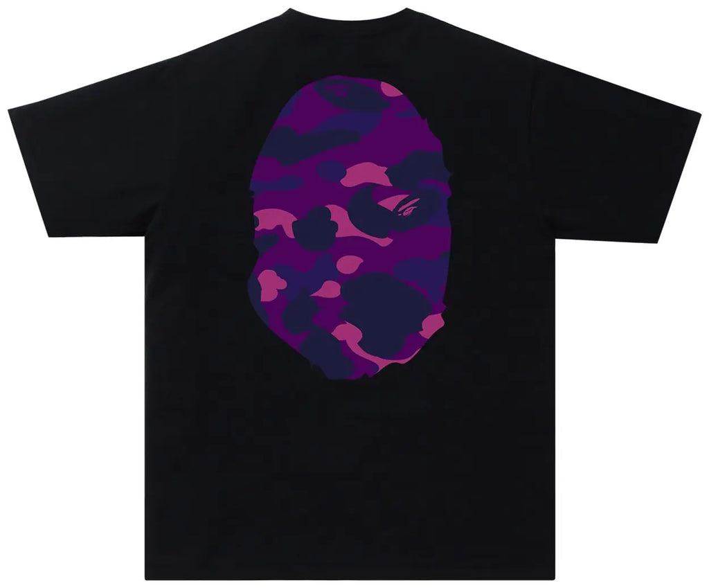 BAPE ABC Camo Ape Head Tee 'Purple'