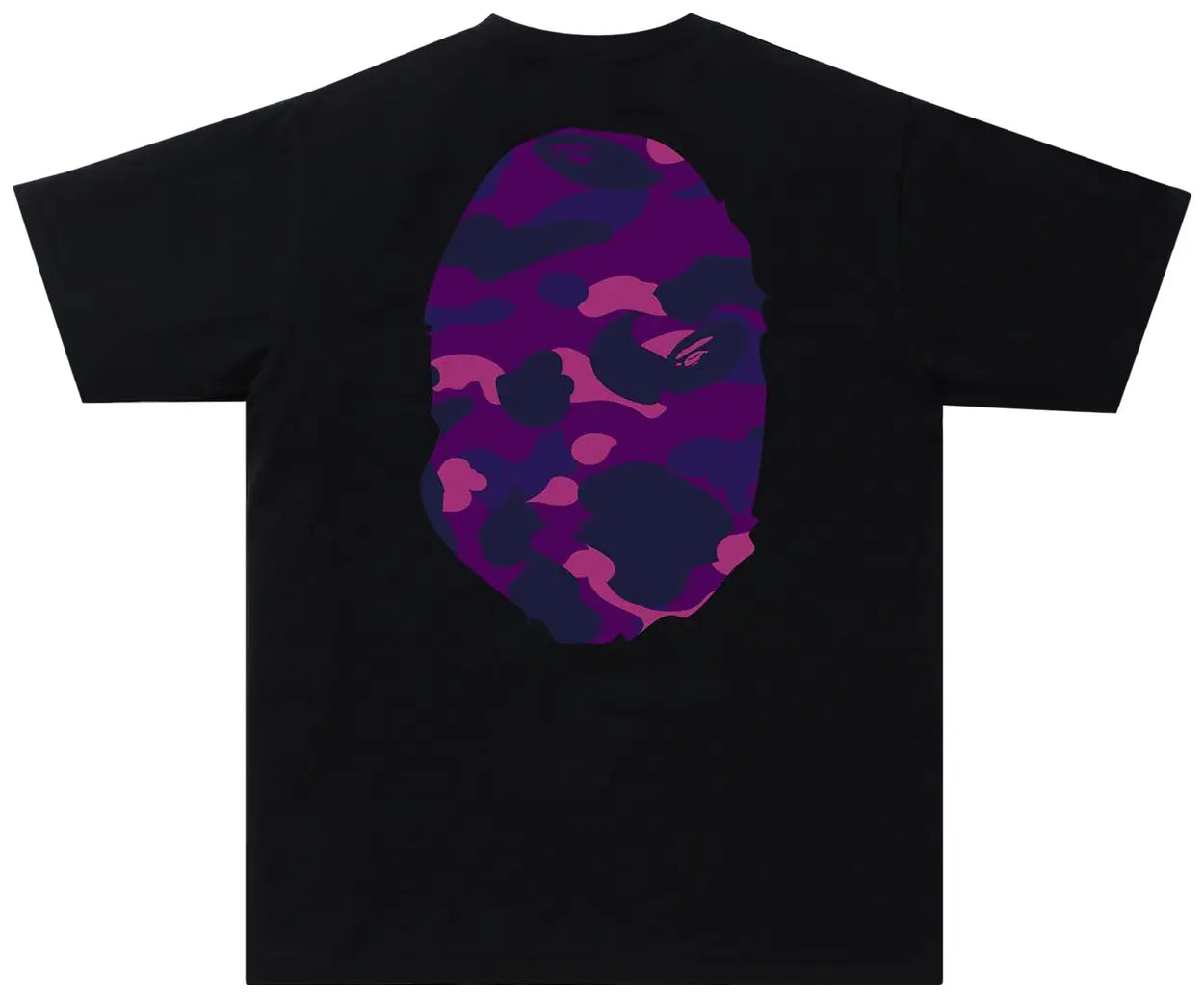 BAPE ABC Camo Ape Head Tee 'Purple'