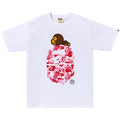 BAPE Baby Milo Ape Head Tee 'Pink Camo'